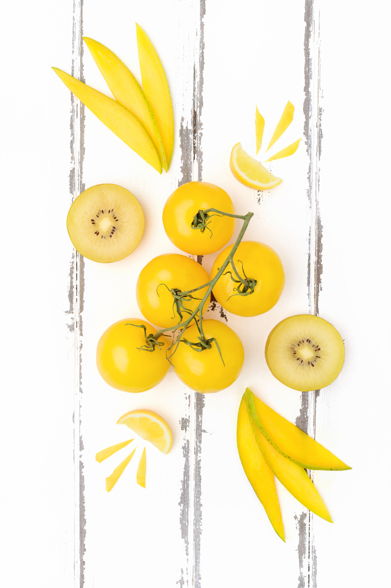 yellow-produce-arrangement